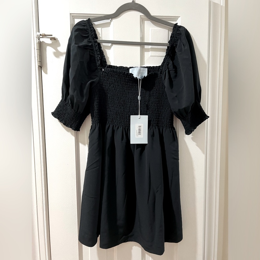 Hill House Athena Nap Dress, Size Small in Black